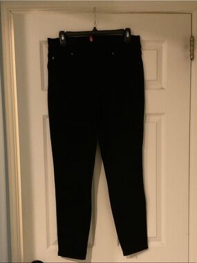 SPANX Women's Black High-Rise Skinny Jeans waist 15-16 rise 11-12 inseam 26-27